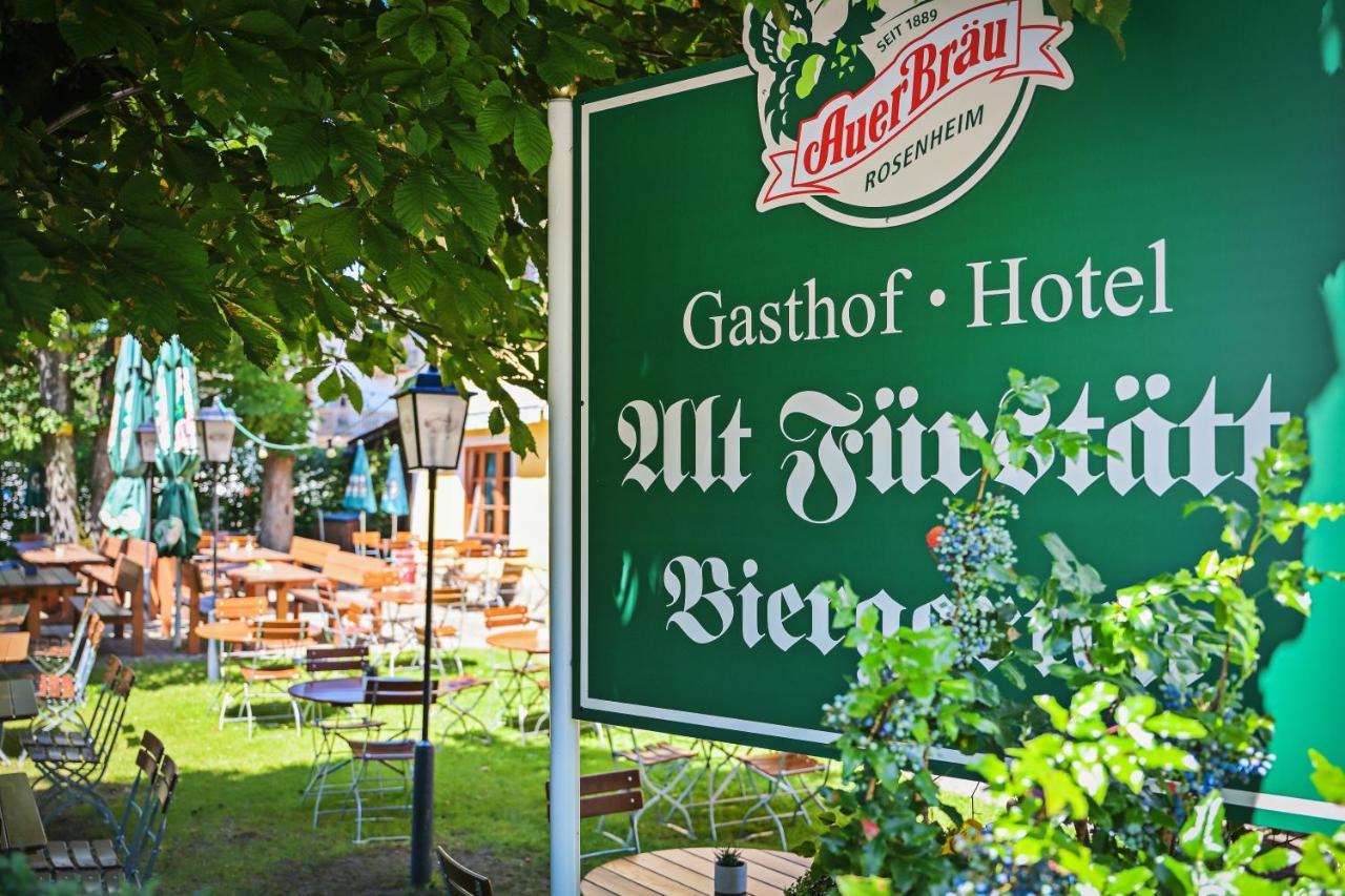 Gasthaus - Hotel Alt Fuerstaett Rosenheim Kültér fotó